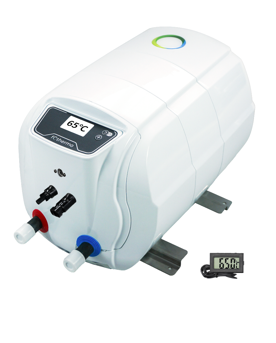 fothermo photovoltaischer Caravan Boiler | 1,5 kWp | 10 l | liegend-2| Klimaworld.com