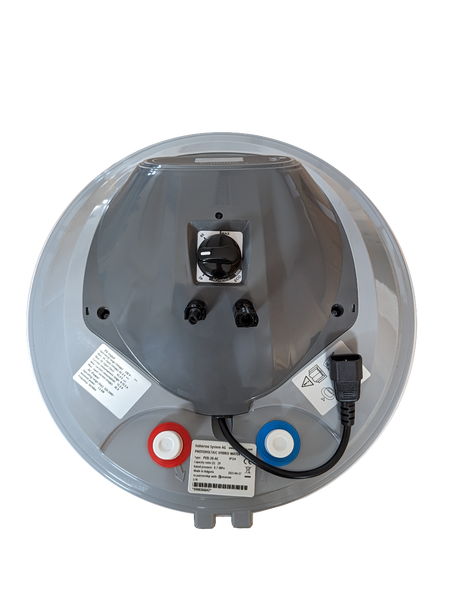 fothermo photovoltaischer Hybridboiler PVB-80-AC Anschluesse | klimaworld.com