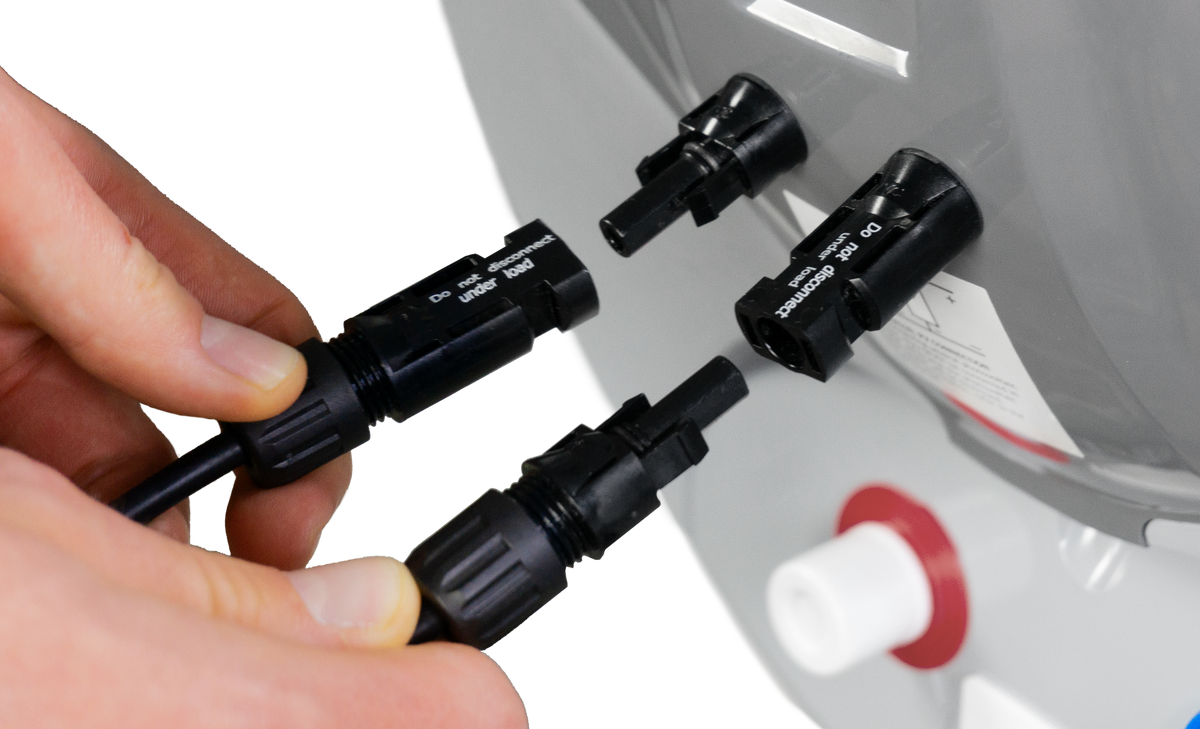 fothermo photovoltaischer Offgridboiler | PVB-80 | 2 kWp | 80 l | Solaranschlüsse | Klimaworld.com