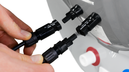 fothermo photovoltaischer Offgridboiler | PVB-30 | 2 kWp | 30 l | Anschlüsse | Klimaworld.com