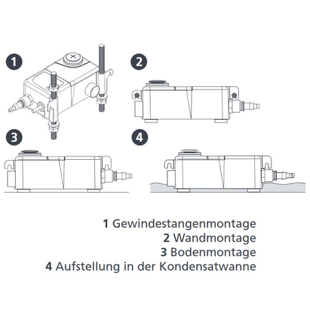 ASPEN | Kondensatpumpe für Klimaanlagen | Mini Tank