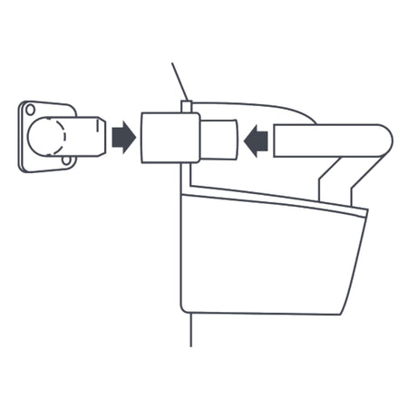 ASPEN | Gummiadapter für Behälterpumpen | 16 / 21 mm | 3 Stück