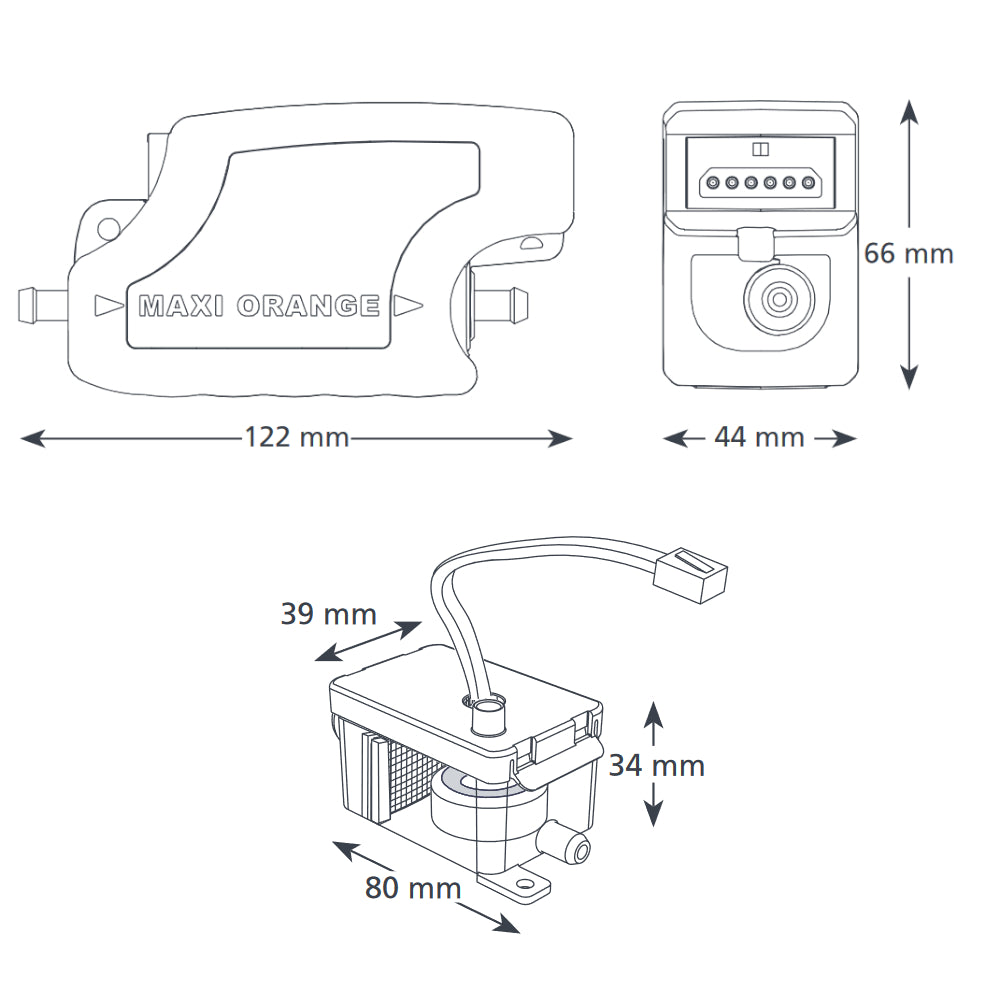 ASPEN | Kondensatpumpe MAXI ORANGE | 35 l/h