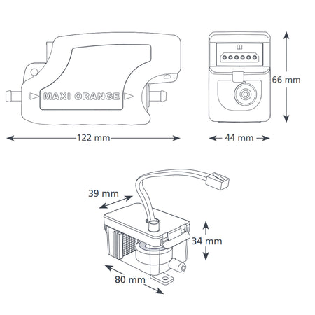 ASPEN | Kondensatpumpe MAXI ORANGE | 35 l/h