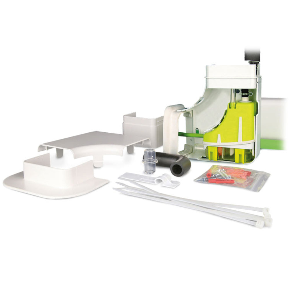 ASPEN | Kondensatpumpe SILENT+ MINI LIME Slimline | Kanal signalweiß