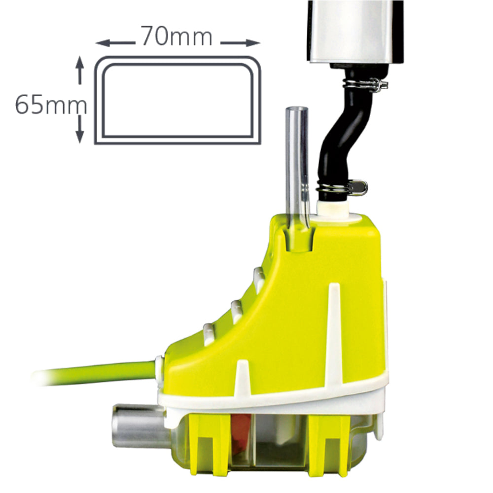 ASPEN | Kondensatpumpe SILENT+ MINI LIME BBJ | Kanal Cremeweiß 