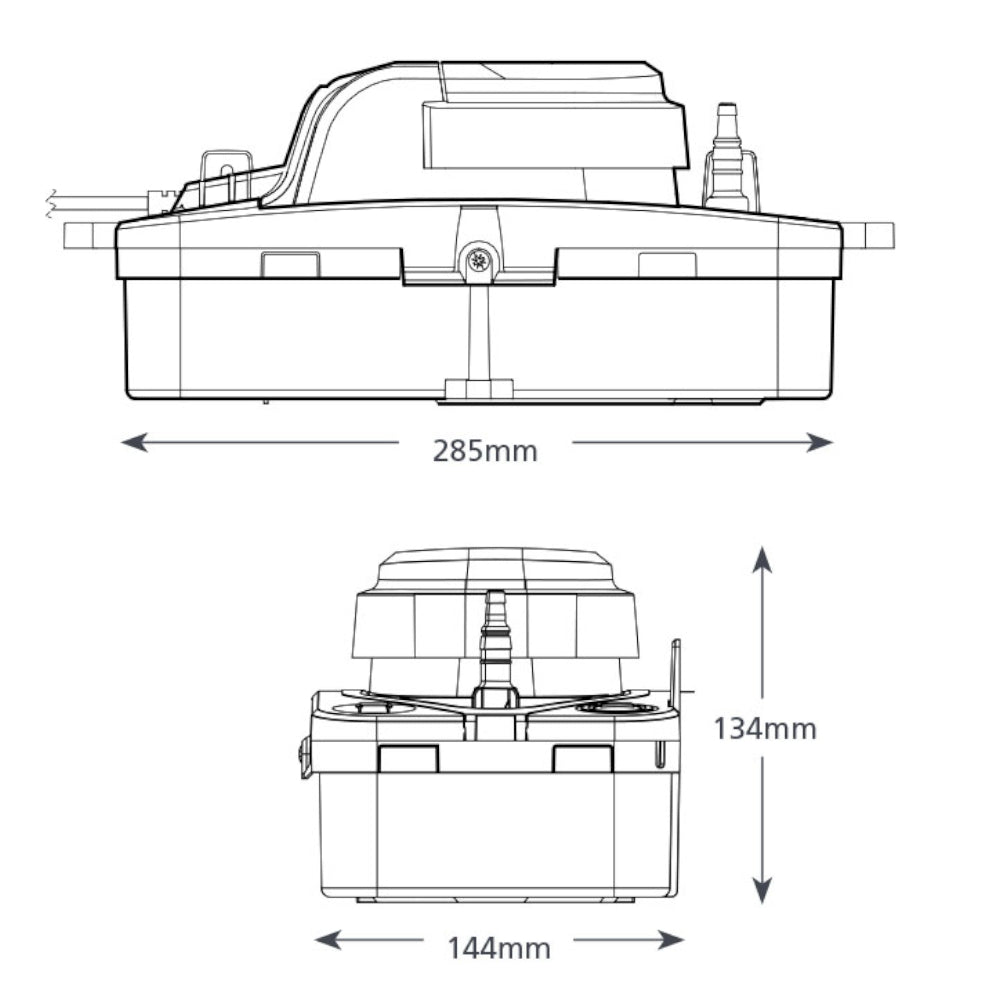 ASPEN | Behälter-Kondensatpumpe MAX HI-FLOW | 550 l/h