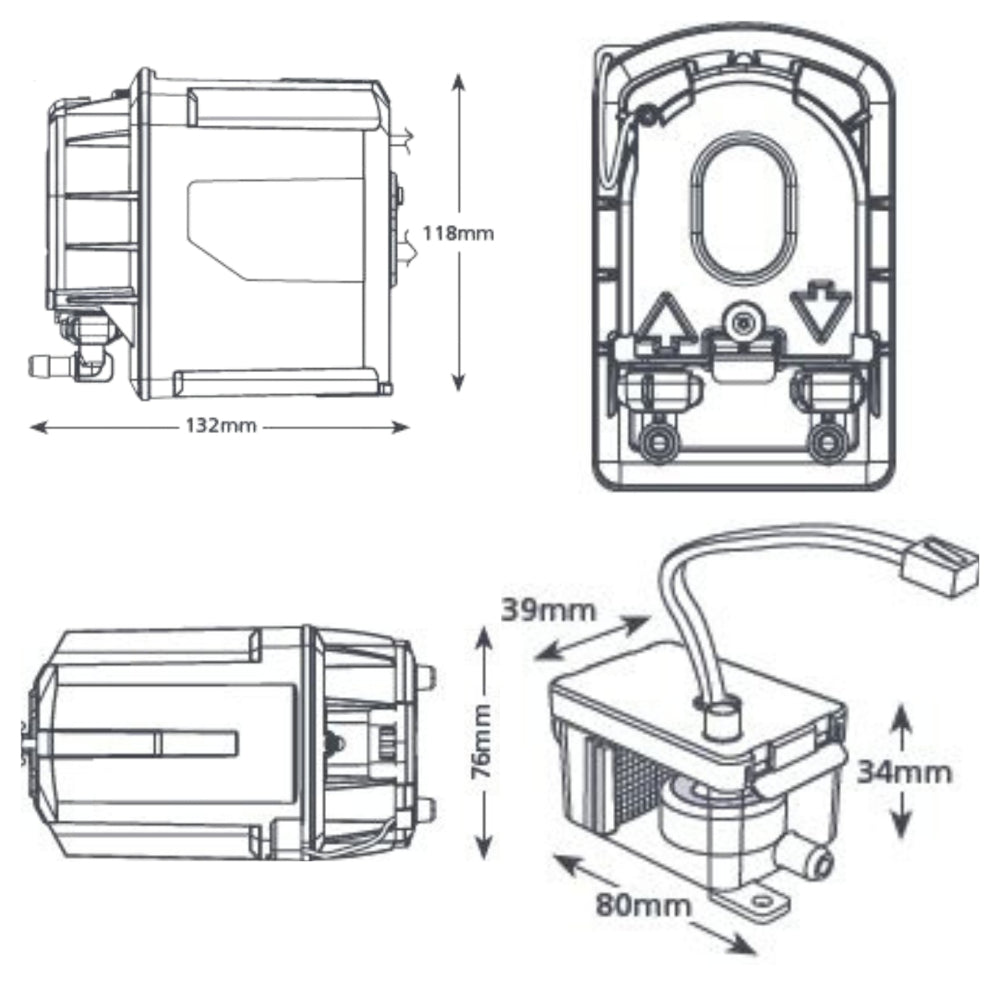 ASPEN | Schlauch-Kondensatpumpe PERI PRO+ | 15 l/h