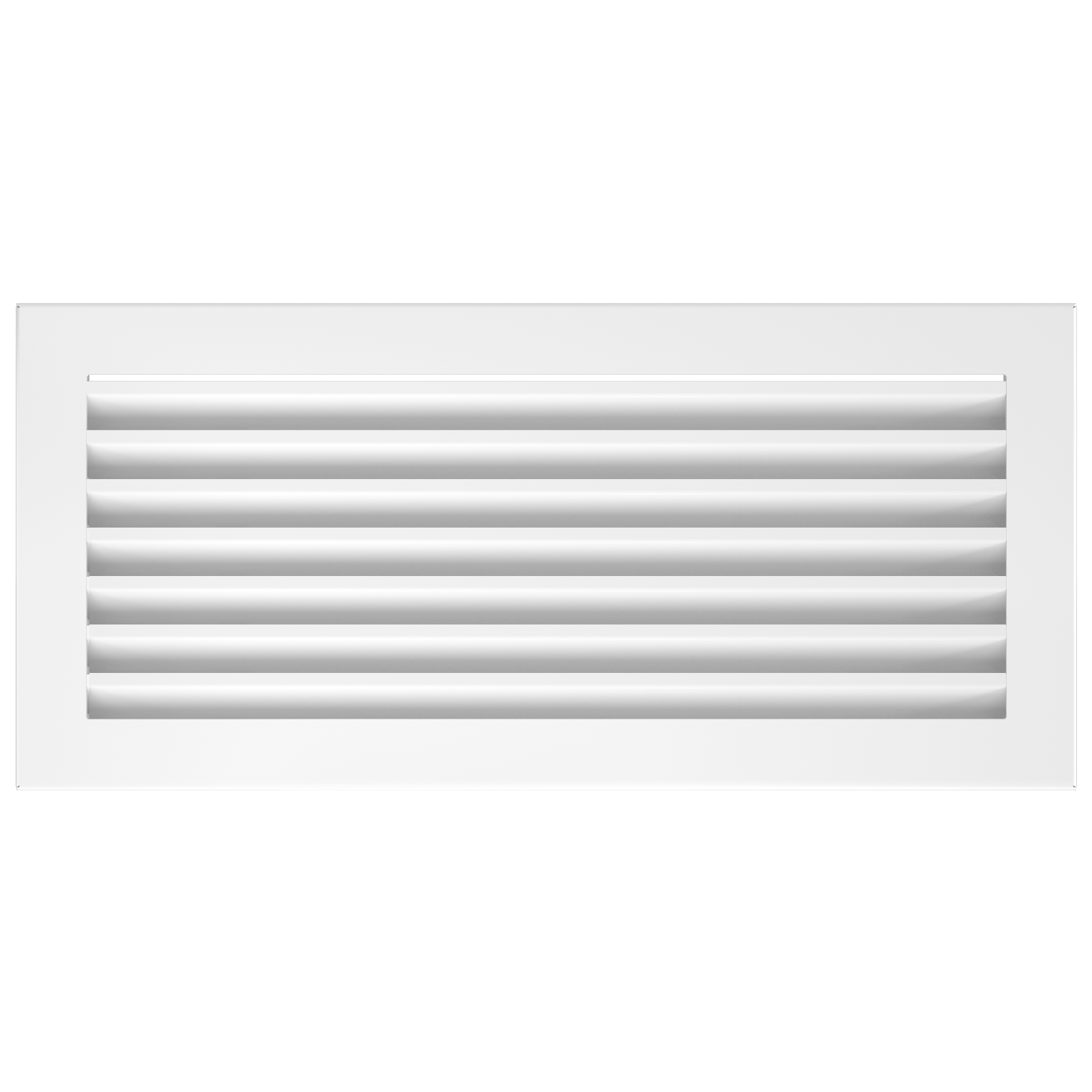 Kamingitter Lüftungsgitter Luftgitter Lamellen 17x37 cm, weiß 