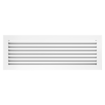 Kamingitter Lüftungsgitter Luftgitter Lamellen 17x49 cm, schwarz