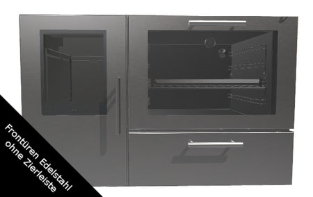 ohne Zierleiste Türen Edelstahl