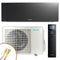 DAIKIN Split Klimaanlage | Nepura Emura 3 | Schwarz | 3,0 kW Quick-Connect