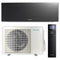 DAIKIN Split Klimaanlage Komplett-Set | Nepura Emura 3 | Schwarz | 3,0 kW
