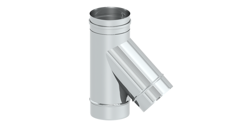 T-Anschluss 45° mit Wassernase