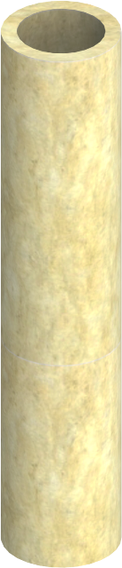 Isolierschale / Stärke 25 mm für EW- Sanierungsrohr