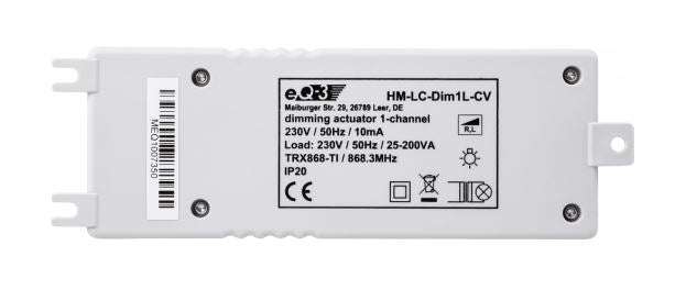 Homematic Funk-Dimmaktor 1-fach Zwischendecke | eQ-3 | HM-LC-Dim1L-CV