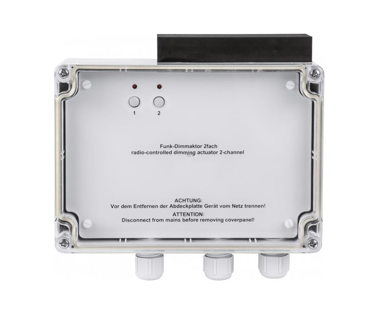Homematic Funk-Dimmaktor 2-fach, Aufputz | eQ-3 | HM-LC-Dim2L-SM