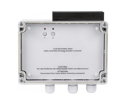 Homematic Funk-Dimmaktor 2-fach, Aufputz | eQ-3 | HM-LC-Dim2L-SM