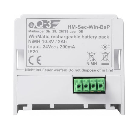 Homematic Akku Pack für Winmatic | eQ-3 | HM-Sec-Win-BaP