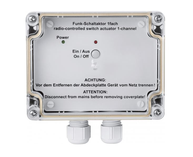 Homematic Funk Schaltaktor 1-fach | Aufputz | eQ-3 | HM-LC-Sw1-SM
