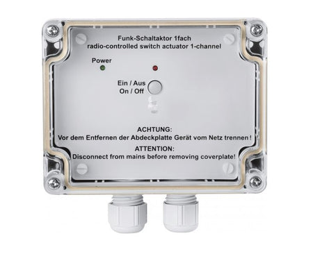 Homematic Funk Schaltaktor 1-fach | Aufputz | eQ-3 | HM-LC-Sw1-SM