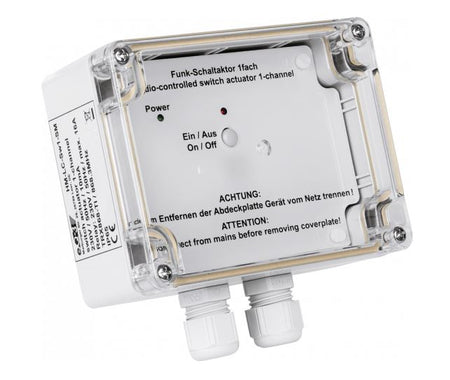 Homematic Funk Schaltaktor 1-fach | Aufputz | eQ-3 | HM-LC-Sw1-SM