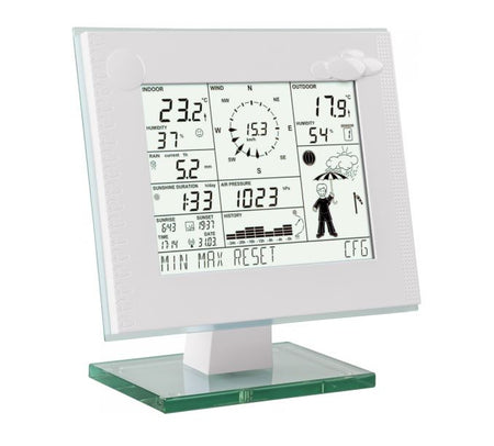 Homematic Funk Wetterstation mit Touchscreen | HM-WDC7000