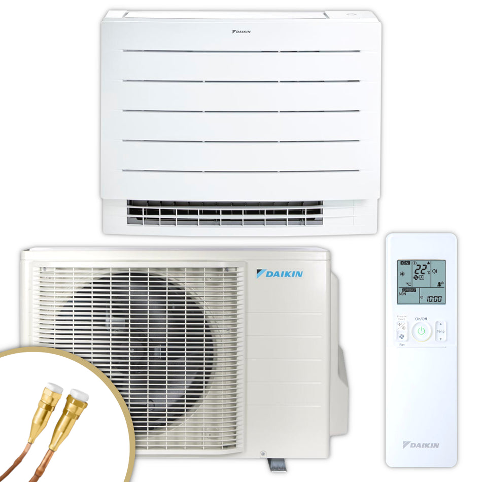 DAIKIN Split Klimaanlage Set Truhe | Perfera | FVXM25A9+RXM25A | 2,4 kW | Klimaworld.com
