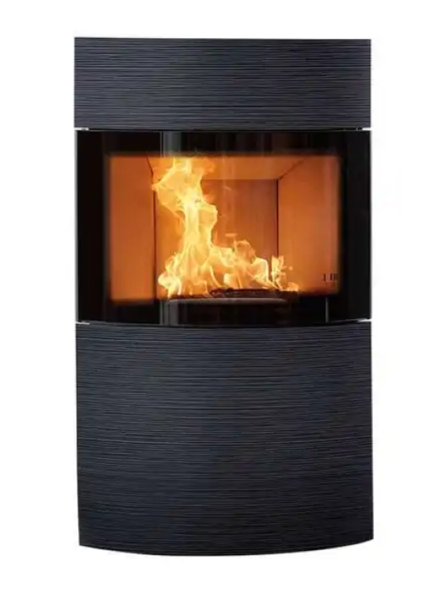 Austroflamm Fynn Xtra 2.0 | Schwarz-Rille