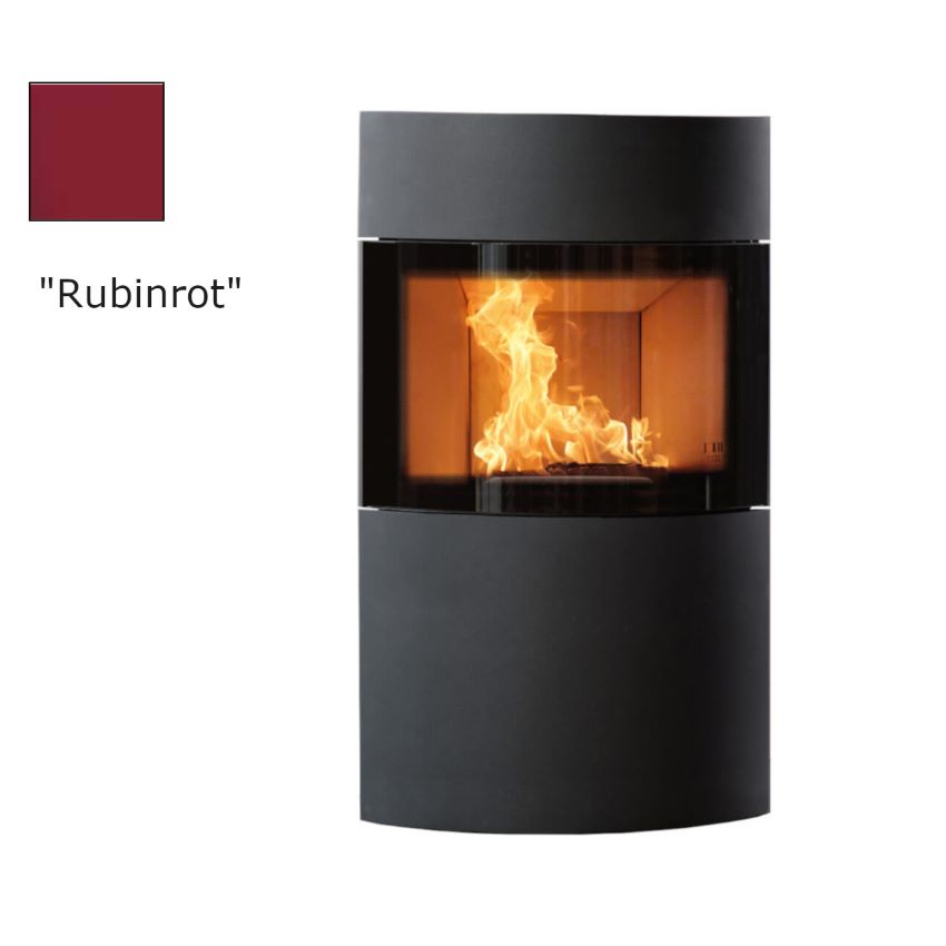 Austroflamm Kaminofen Fynn Xtra 2.0 Keramik Rubinrot|klimaworld.com