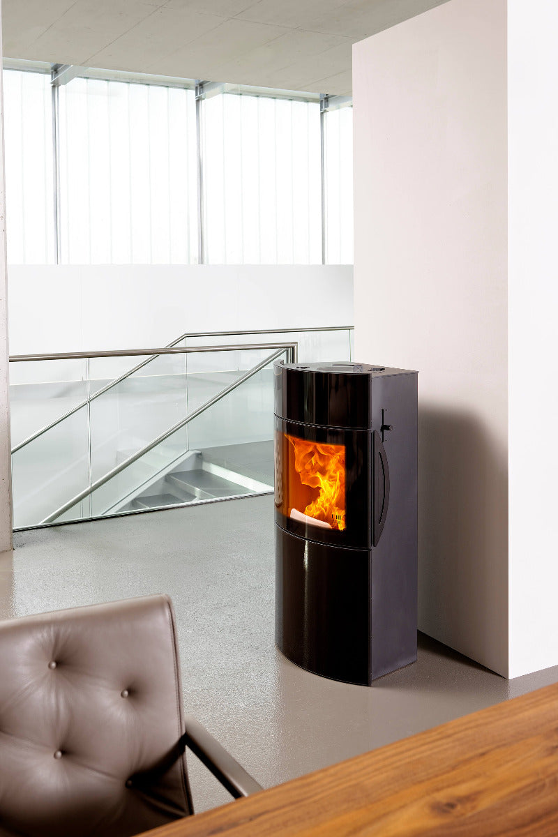 Fynn Xtra 2.0 , Glasfront, schwarz | klimaworld.com