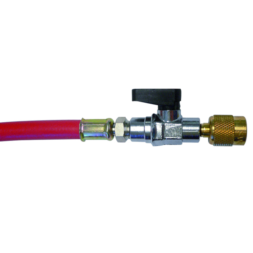 Füllschlauch für Kältemittel rot | 1/4'' auf 1/4''