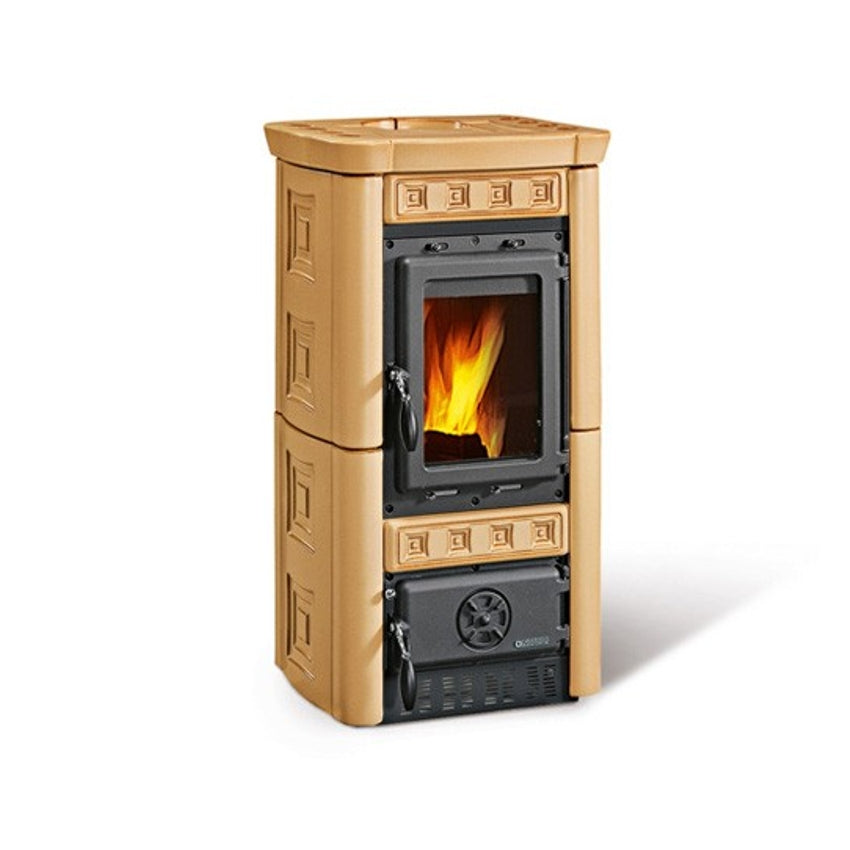 La Nordica Holzofen | Gaia Cappuccinobraun | 6 kW