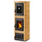 La Nordica Holzofen mit Backfach | Gaia Forno Cappuccino | 6,0 kW