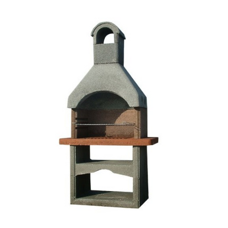 KRETZ | Gartengrill / Gartenkamin Hematit | in Betonoptik ➔ www.klimaworld.com