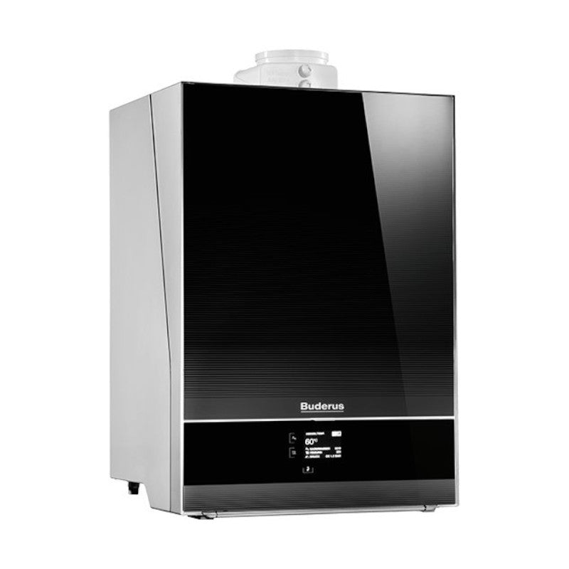 BUDERUS | Gas-Brennwertgerät | Logamax plus GB192i-25 schwarz | 25 kW