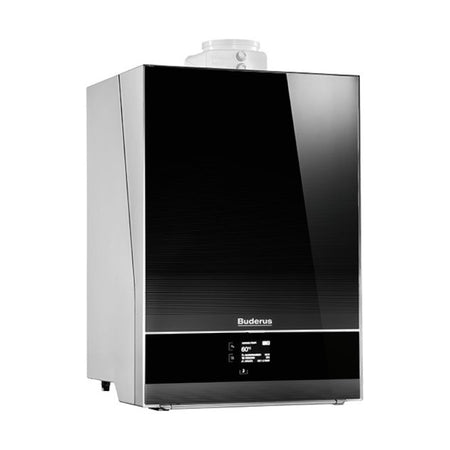 BUDERUS | Gas-Brennwertgerät | Logamax plus GB192i-15 schwarz | 15 kW