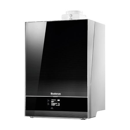 BUDERUS | Gas-Brennwertgerät | Logamax plus GB192i-25 schwarz | 25 kW