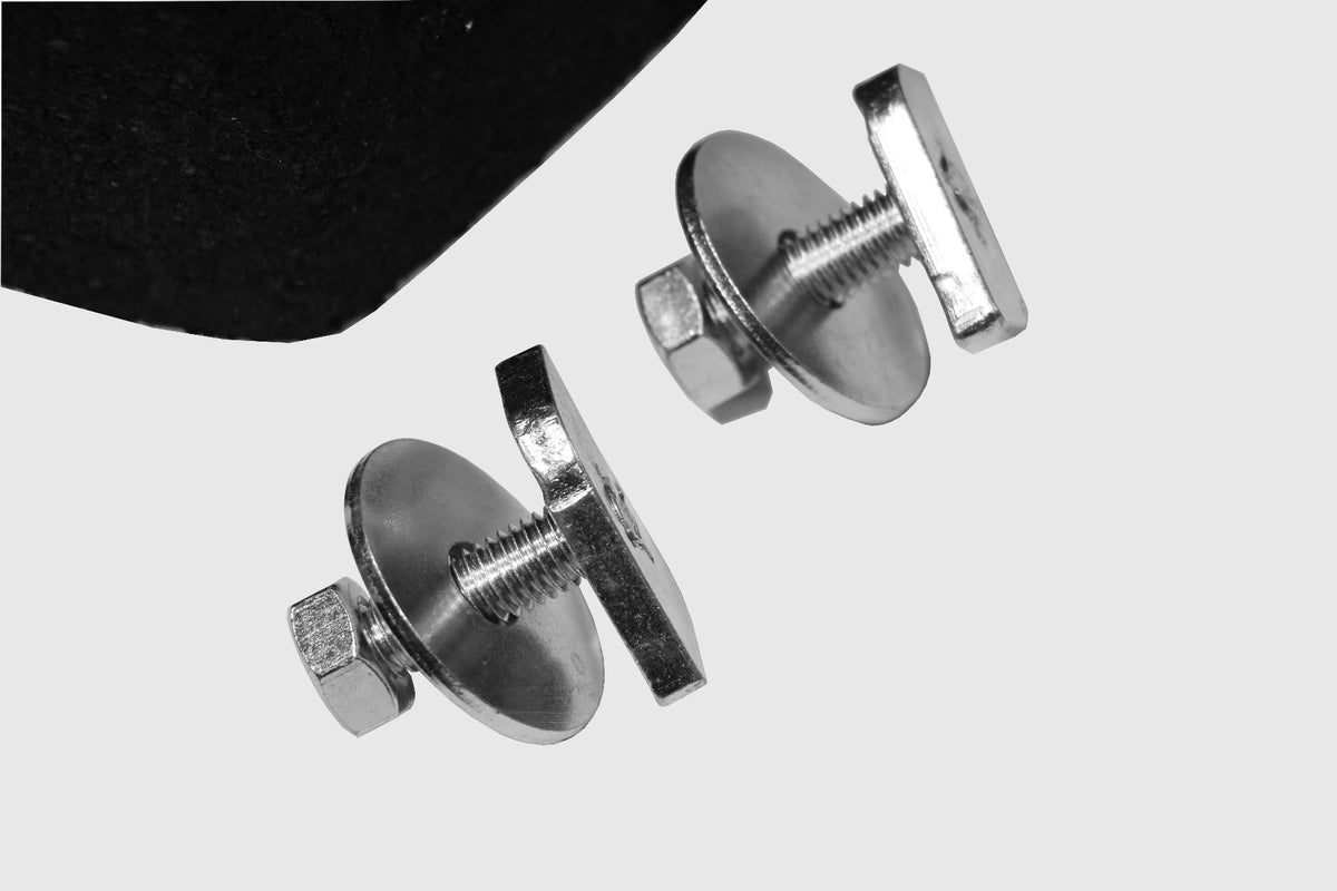 Befestigungsmaterial zusammengschraubt für Dämpfungssockel aus Gummi für Klimaanlagen | Klimaworld.com