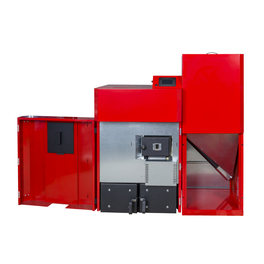 Thermoflux Pelletkessel Pellflux Lambda geöffnet | Klimaworld.com