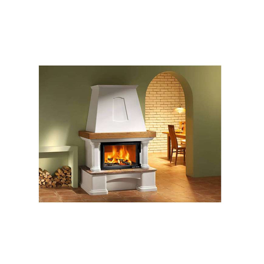 Haas+Sohn | Kaminbausatz Genf-III | Rainbow | Komfort-IV | 8kW Ambientebild
