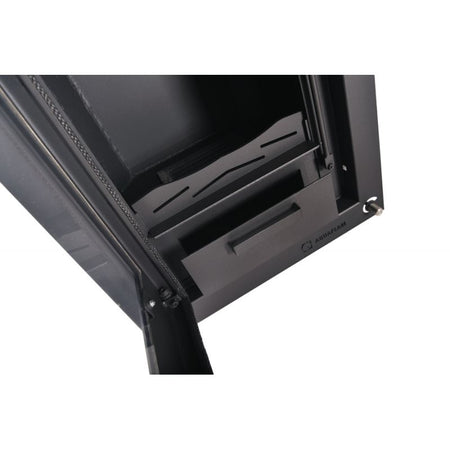 Kamin mit Wassertasche 12 kw Aquaflam Flat 