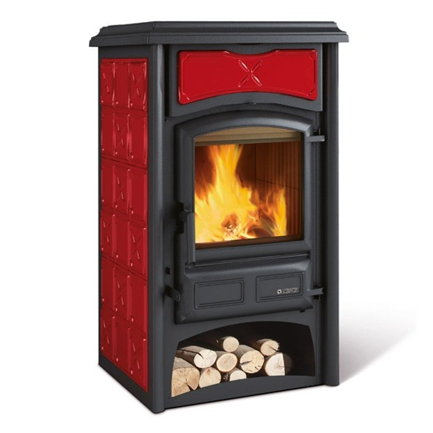 La Nordica Holzofen mit Holzfach | Gisella Bordeaux