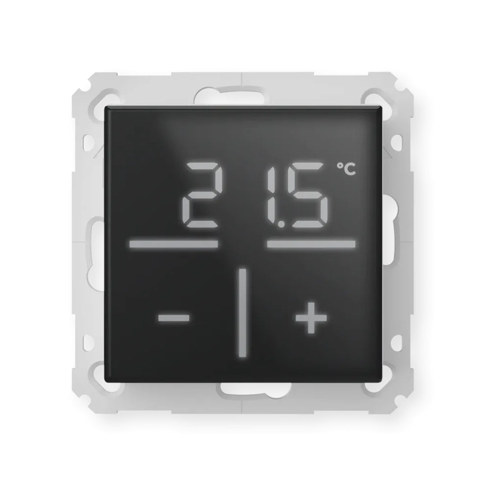 Homematic IP Glas-Wandthermostat mit CO2-Sensor, Schwarz | HmIP-WGTC-A | klimaworld.com
