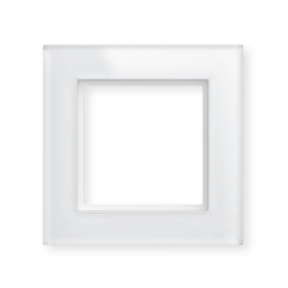 Homematic IP Glasrahmen – 1-fach, Weiß | HmIP-GF1 | klimaworld.com