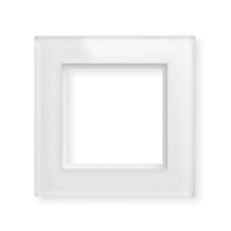 Homematic IP Glasrahmen – 1-fach, Weiß | HmIP-GF1 | klimaworld.com