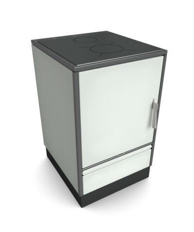 Glutos HH 02 S Küchenherd in weiß 5,5 kW | klimaworld.com 