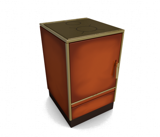 Glutos Küchenofen HH 03 S, majolika | klimaworld.com