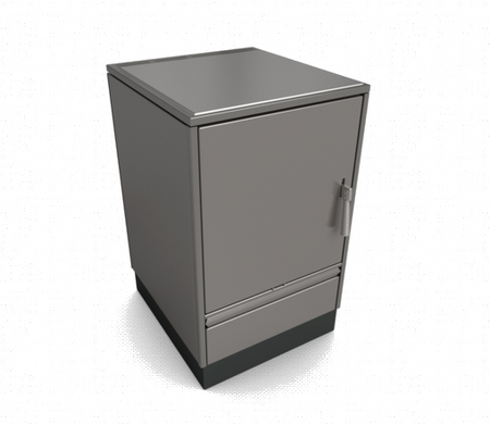 Glutos Küchenofen HH 03 G, metallic | klimaworld.com