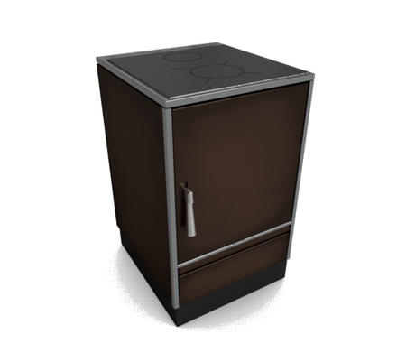 Glutos HH 02 S Küchenherd in braun 5,5 kW | klimaworld.com